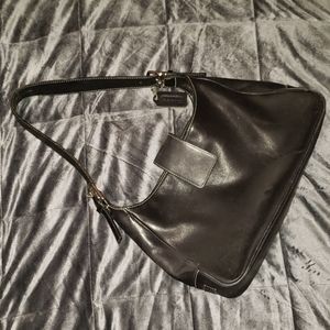 Black coach purse